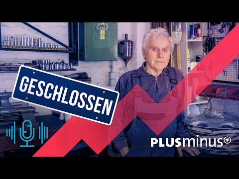 Problem Nachfolge: Warum viele Geschäfte bald dicht machen | Podcast | Plusminus bei SWR Doku