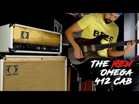 NEW Omega 412 Guitar Cab Unboxing and Demo - Omega Granophyre & Mayones Aquila Cardinal