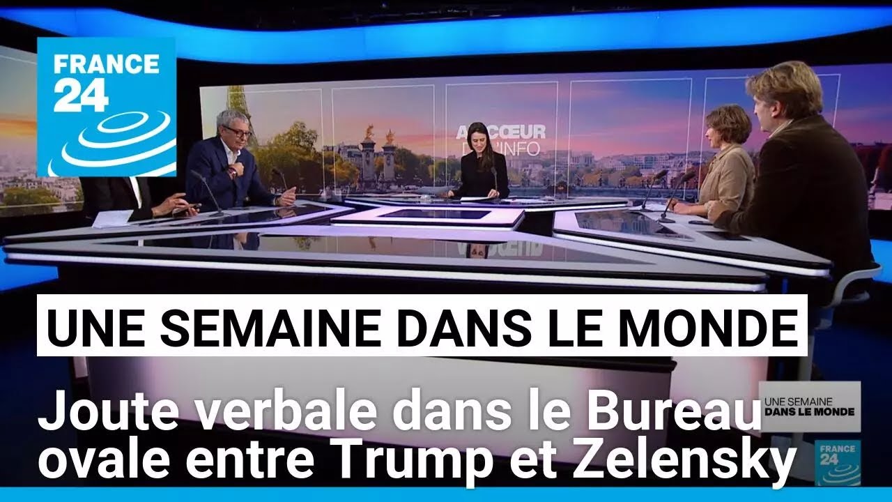 Trump dit que Zelensky a "manqué de respect aux Etats-Unis", joute verbale dans le bureau ovale