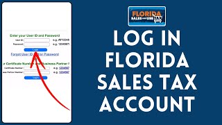 How to Login into Florida Sales Tax Account 2024 | Sign In to Florida Sales Tax Account