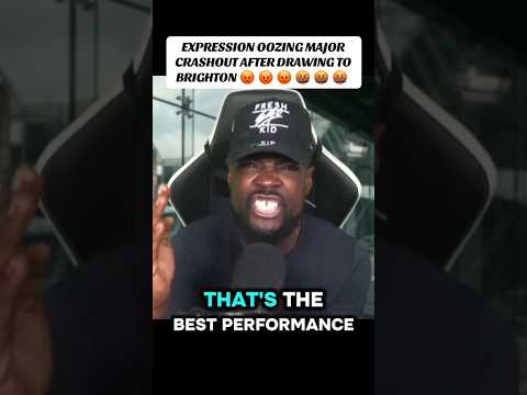 Expressions Oozing Reacts To Spurs 2 Brighton 2 😡