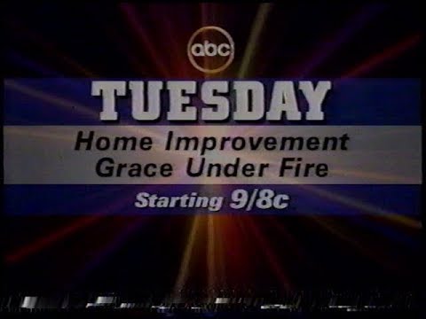 Home Improvement, Grace Under Fire - ABC Promo (1994)