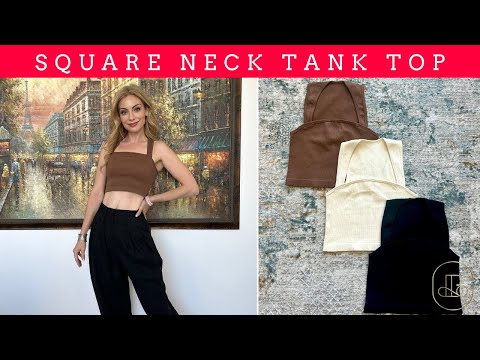 Amazon Square Neck Top