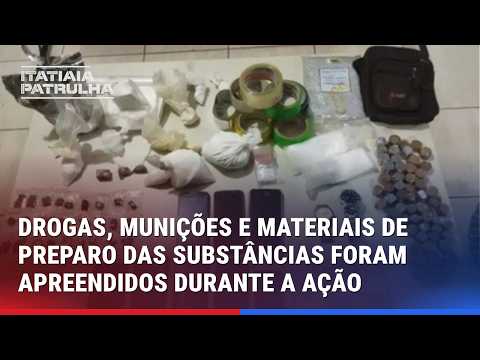 HOMEM É PRESO SUSPEITO DE TRÁFICO DE DROGAS EM PADRE CARVALHO