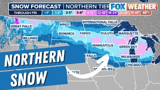 Back-To-Back Winter Storms To Bring Accumulating Snow To Upper Midwest, Great Lakes