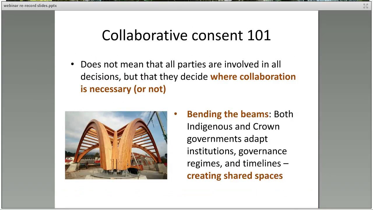 Collaborative Consent and Revitalizing Indigenous Laws