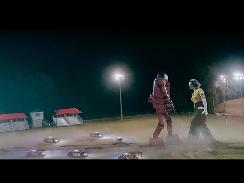 Doom Patrol 3x10 Giant Cleve is stopped by a Giant Farr on the baseball field
