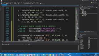 C언어/C++ 강의 37화 TextRPG 함수 바꾸기 상점&인벤토리 [어소트락 게임아카데미]