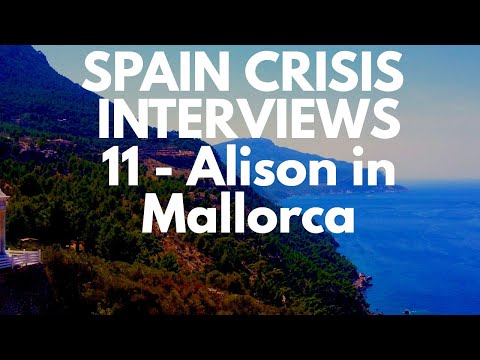 Spain crisis interview 11 -  Alison in Mallorca