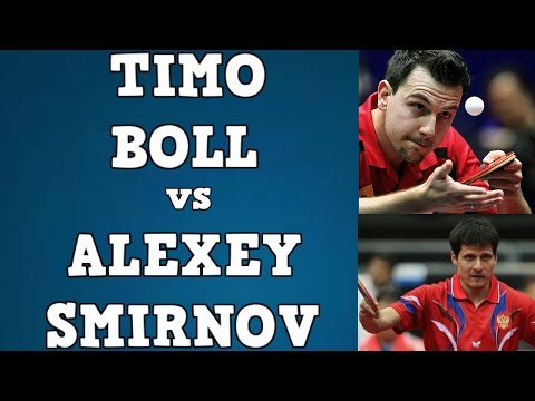 TIMO BOLL vs ALEXEY SMIRNOV (Team 1/4 ETTC 2008/Table tennis/Tischtennis/Tennis de table)