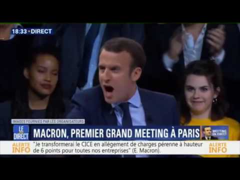 Emmanuel Macron hurle : Le nouveau tube de fin d'année