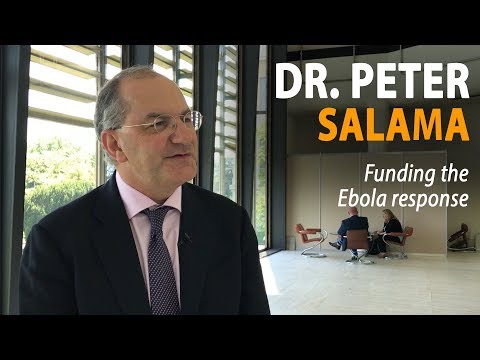 Ebola response financing update from WHO's Dr. Peter Salama