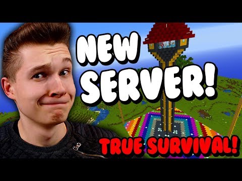 NEW SERVER! - True Survival Minecraft - Semi-Anarchy - Come & Join in!
