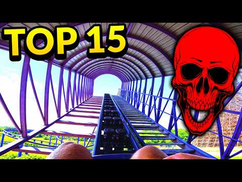 15 SCARIEST ROLLERCOASTERS - Energylandia 2025 (4K) (Zator, Poland) GoPro HERO 13