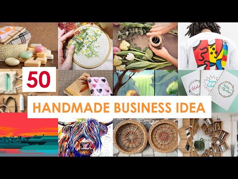 , title : '50 Handmade Business Ideas You Can Start At Home | Easy Handmade Products To Sell'