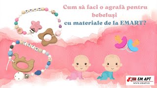 Cum să faci o agrafă pentru bebeluși cu materiale de la EMART?