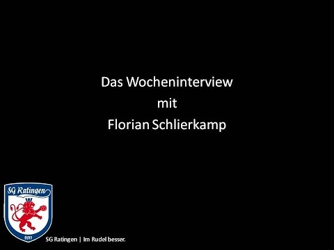 Das Wocheninterview - Florian Schlierkamp
