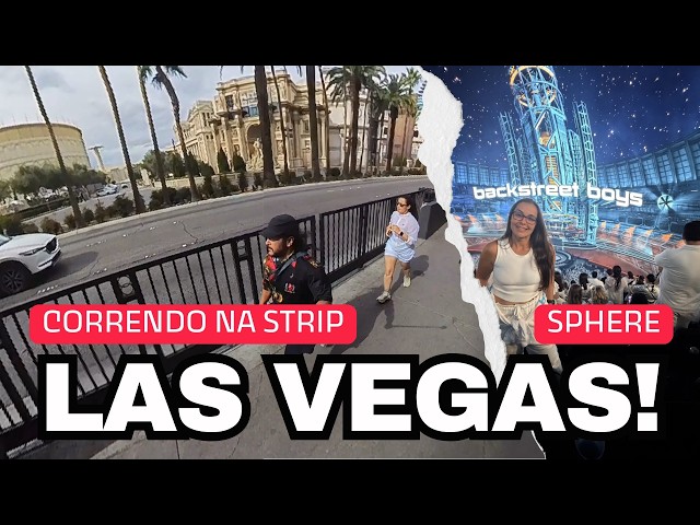 Backstreet Boys correndo em Las Vegas