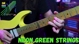 Video thumbnail for Trying Out NEON GREEN Strings by Leon Todd