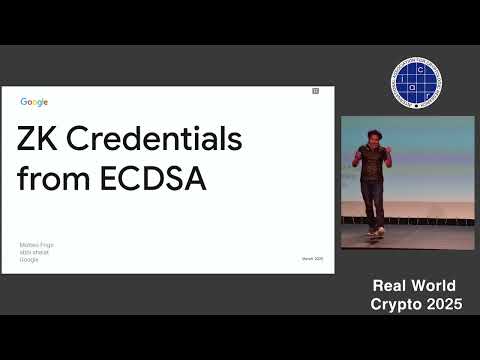 Anonymous Credentials from ECDSA (RWC 2025)