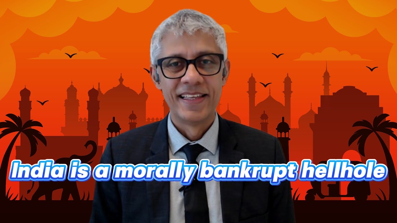 Jayant Bhandari: India is a morally bankrupt hellhole, government propelled by corruption.