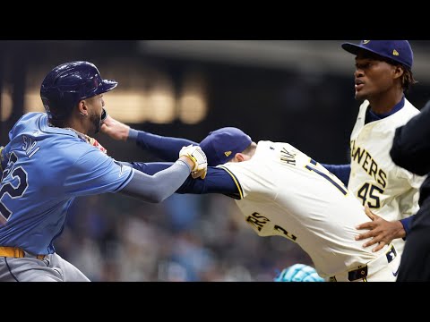 MLB Benches Clear 2024