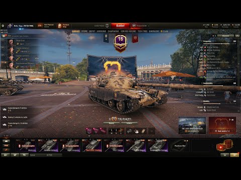 T95 FV4201 Chieftain Platoon is too strong for randoms.