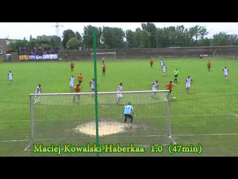 Bramka z meczu Zagłębie II Lubin - Stilon Gorzów 1:0 [31.05.2015]