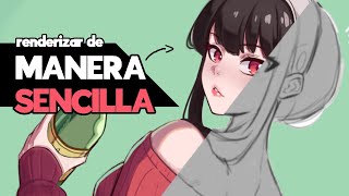 Como renderizo mis dibujos de manera SENCILLA