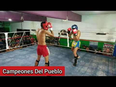 🥊Kevin Rodriguez Vs Esteban - KICK BOXING - AMATEUR - Campeones Del Pueblo - Siempre Humilde