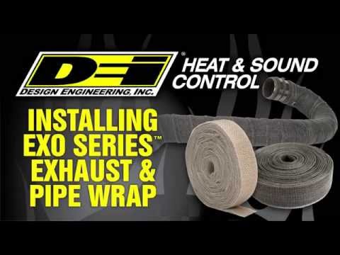 How to install DEI EXO Series Exhaust Wrap