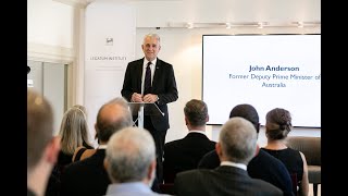 Road to Character: John Anderson speaks on the topic of Civility - The Legatum Institute video