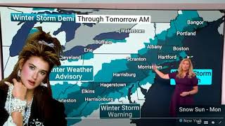Winter Storm Demi, Olyphant PA, January 19, 2025 ~5:15pm.