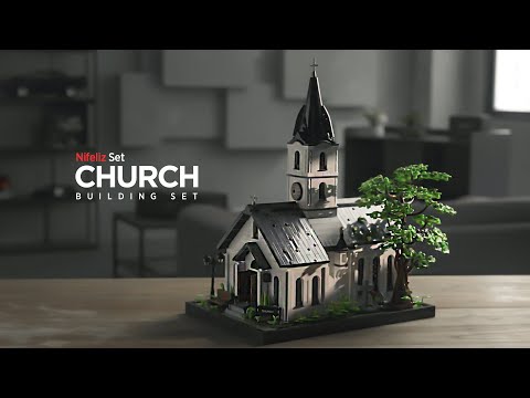 A Quiet Corner of the Past-NifeliZ Church Building Set