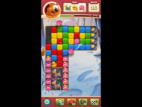 Toon Blast Level 7729 - NO BOOSTERS 🐻🐺🐱 | SKILLGAMING ✔️