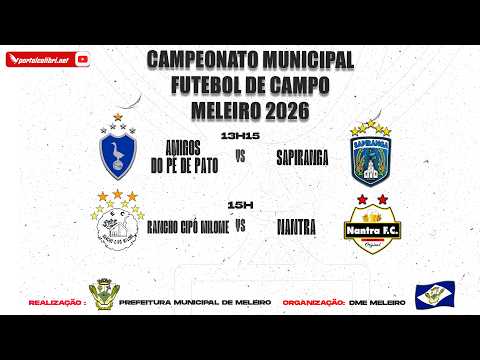 Campeonato Municipal Futebol de Campo 2026 Meleiro  SC