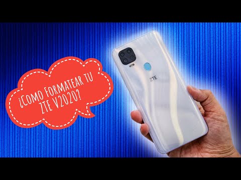 Como Formatear ZTE Blade V2020