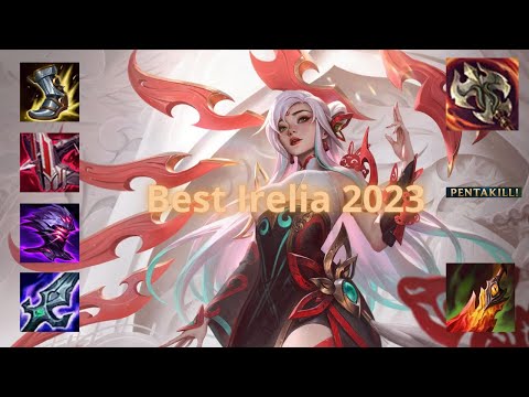 Irelia Montage - Best Top Laner Season 13! Best Irelia Build S13! (How To Play Irelia 2023)!