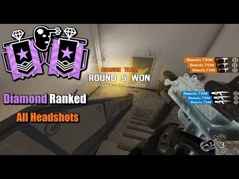 Diamond Ranked but it's all Headshots - Rainbow Six Siege