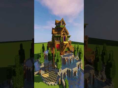ThisNerd - The Wizards House Build Idea #minecraft #build #halloween
