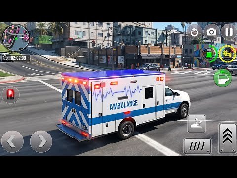 City Ambulance Rescue Simulator - Ambulance Doctor Rescue Game 3D
