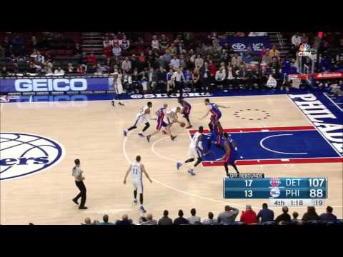 T.J.  McConnell vs Detroit Pistons 11.12.2015 (6Pts)