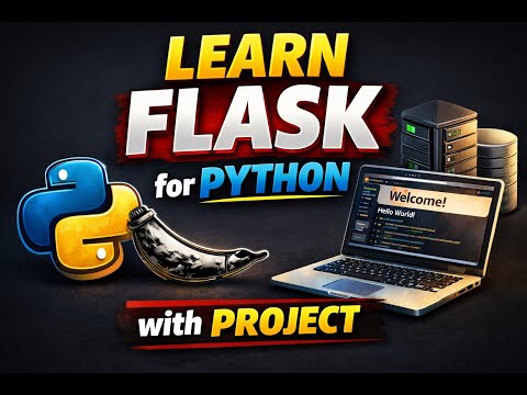 LEARN FLASK for python - with project