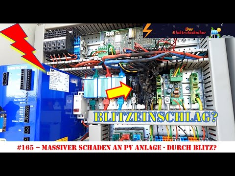 #165 - Großschaden PV Anlage - Blitzeinschlag? Überspannung? Fehlersuche ohne Erfolg - Was ist los?
