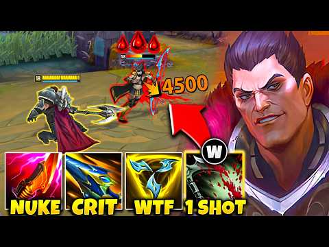 Mathematically correct Darius one shots you with a single ability (PRESS W = INSTA KILL)