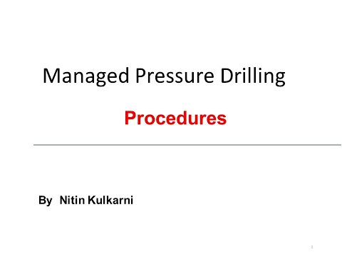 Managed Pressure Drilling Webinar | Overview