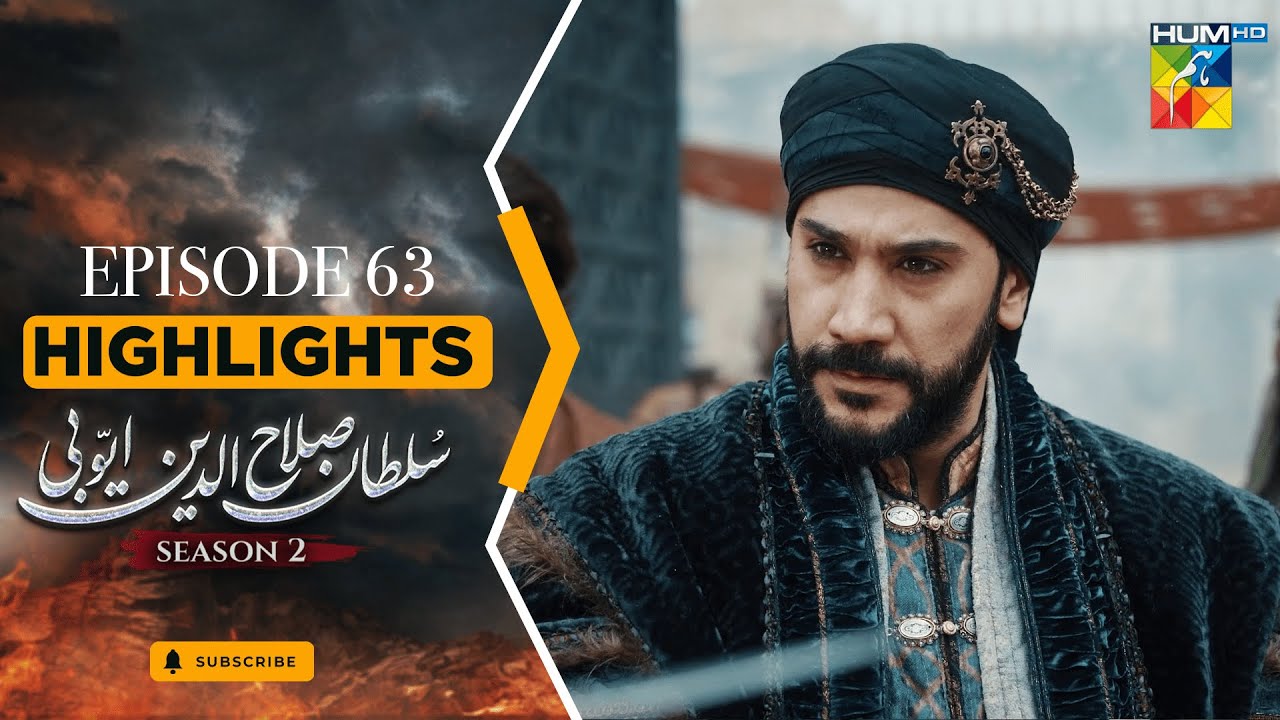 Sultan Salahuddin Ayyubi S2 - 𝗘𝗽 63 𝗛𝗜𝗚𝗛𝗟𝗜𝗚𝗛𝗧𝗦 -  HUM TV
