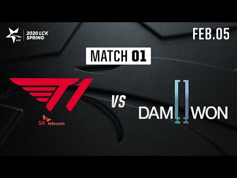 T1 vs DWG | Match1 H/L 02.05 | 2020 LCK Spring