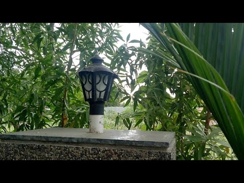 Unboxing ||Gate light Outdoor lamp from Flipkart ||Home Product Review