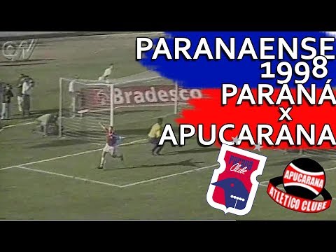 Gols Paraná Clube 2 x 0 Apucarana - Paranaense 1998 (17/02/1998)